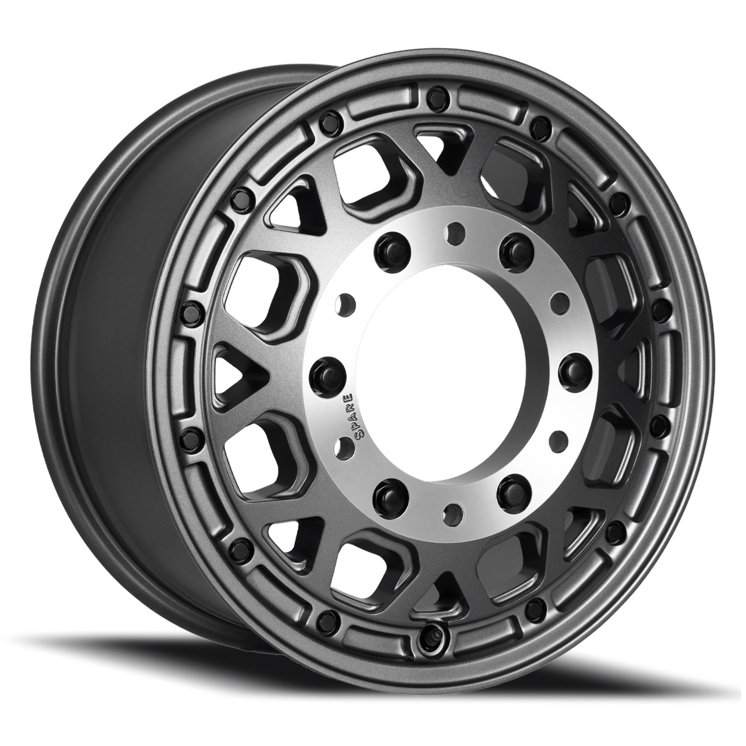 R45V Marauder super single wheel in Satin Gunmetal for Mercedes-Benz Sprinter 519 / 3500