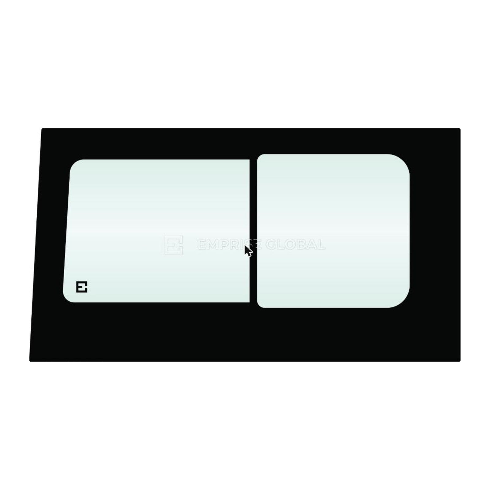 Mercedes Benz Sprinter LWB 2006-on | Bonded Half Sliding Window – Middle Right-Hand