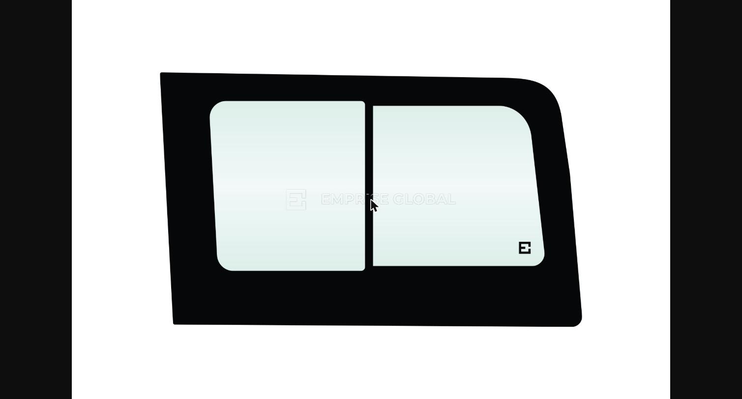 Mercedes Benz Sprinter LWB 2006-on | Bonded Half Sliding Window – Rear Left-Hand