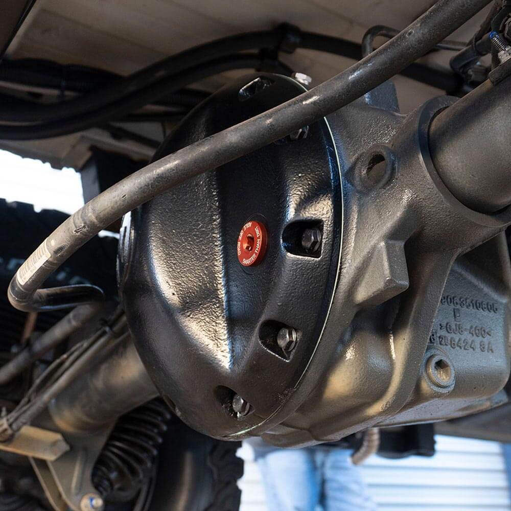 Agile Offroad rear differential cover for Sprinter - orange