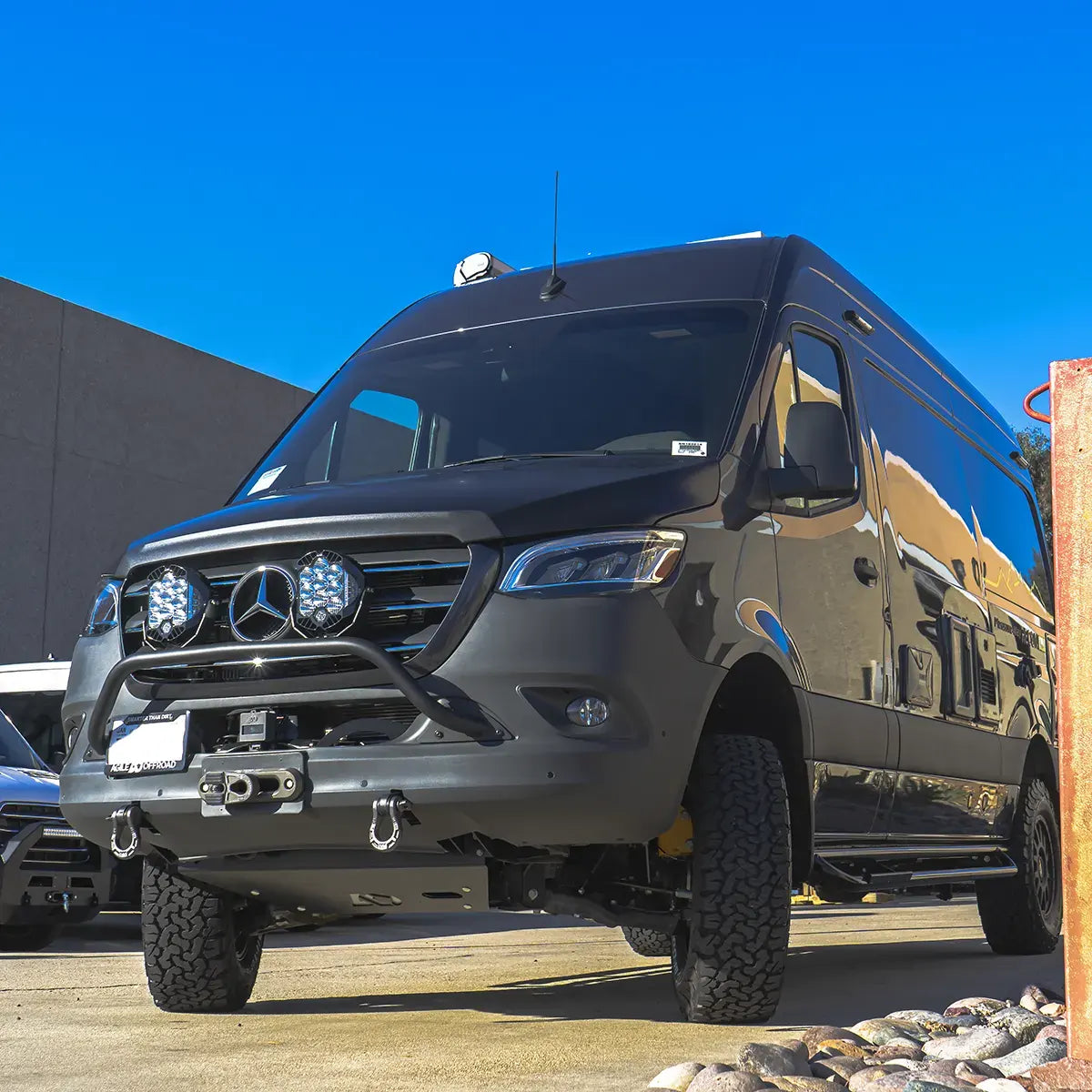 Agile Offroad Ferrata Front Light Mount — Sprinter (2019+)