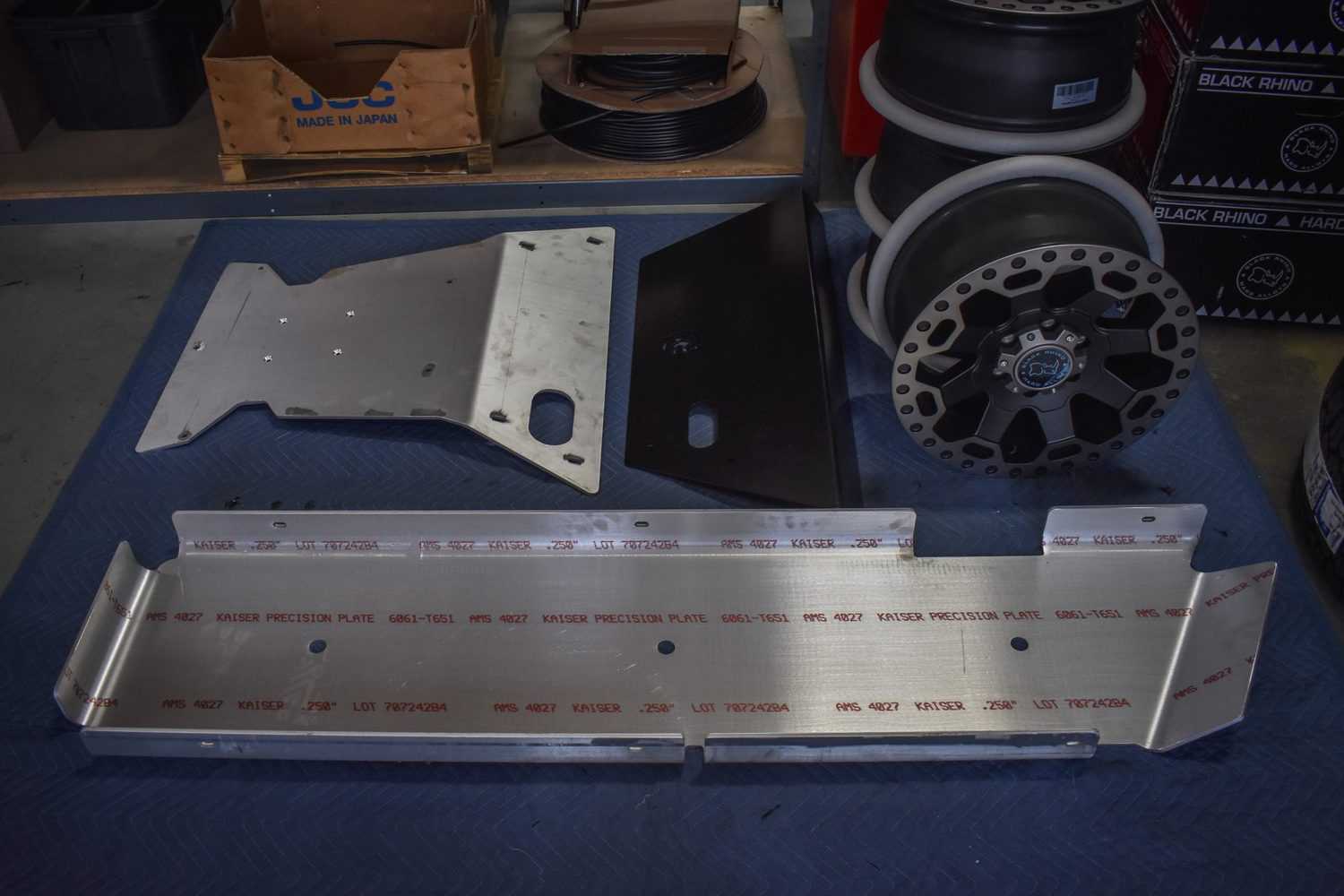 Van Compass Fuel Tank Skid Plate — Sprinter 4x4 (2019+)