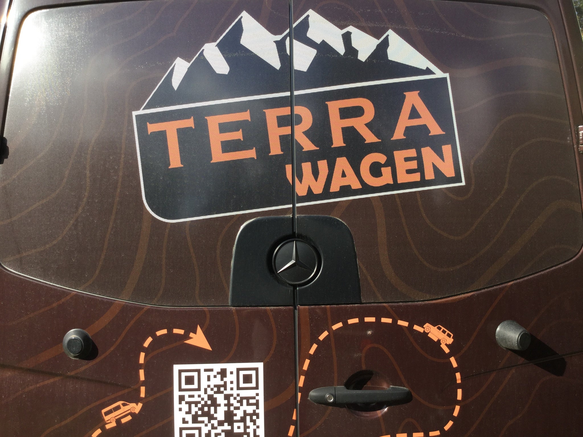 Rear Door Emblem Sprinter — Cerakote Black