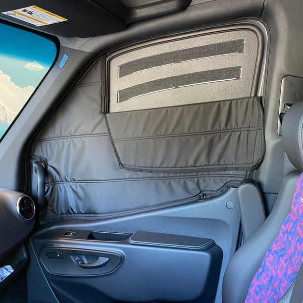 Reversa-Vent Shade for Sprinter Vans | Works with EcoFlow and Bug Barrier — Single