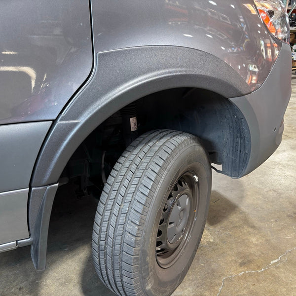 Rally Raider Front Flares for Sprinter Vans – Designed for Oversized Bumpers — Full Kit