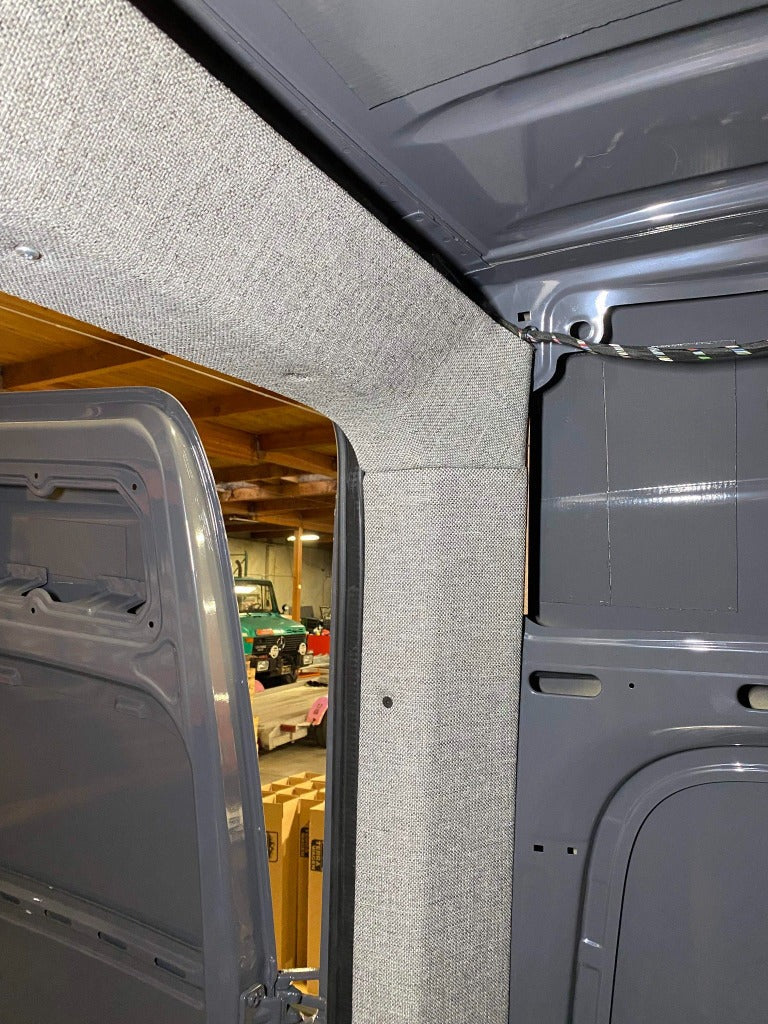Tidy Trim Rear Door Finishing Kit for Mercedes Sprinter High Roof Vans 906/907 — Precision Fit / Standard RAW