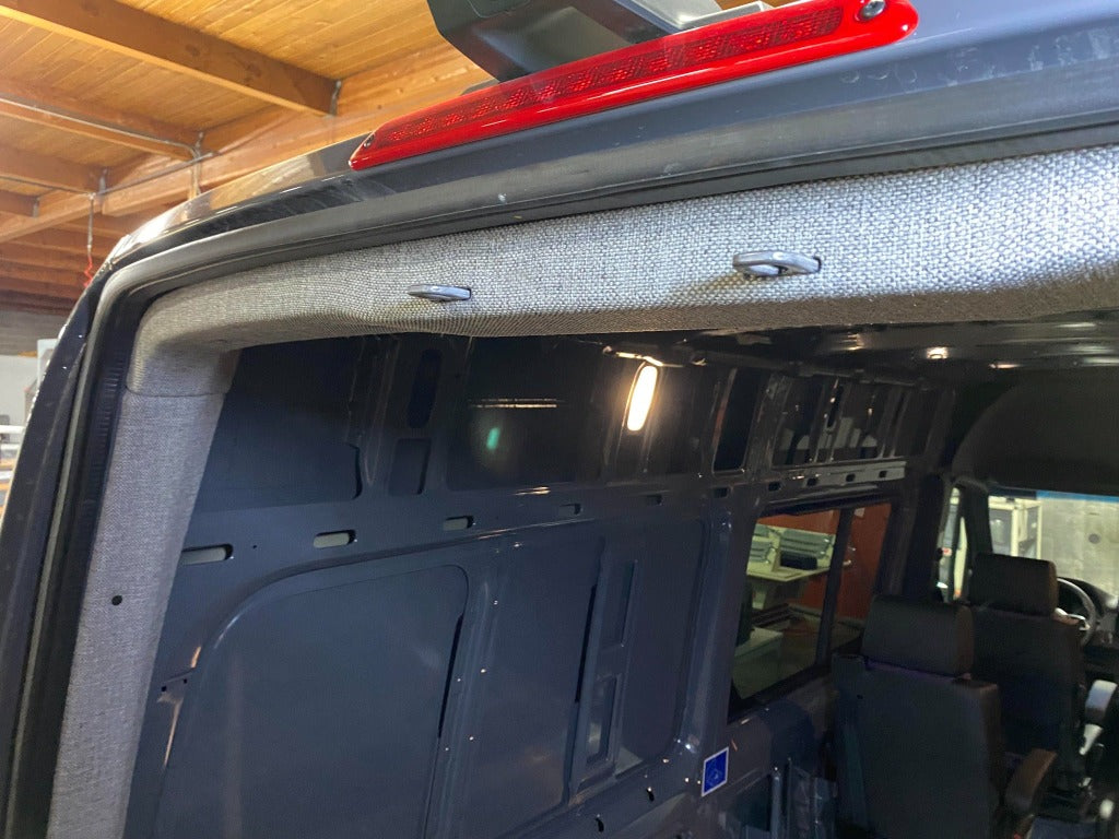 Tidy Trim Rear Door Finishing Kit for Mercedes Sprinter High Roof Vans 906/907 — Trim-to-Fit / Low Gloss