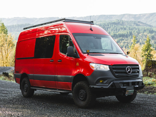 Front fairing for Sprinter Low Pro roof rack, high roof