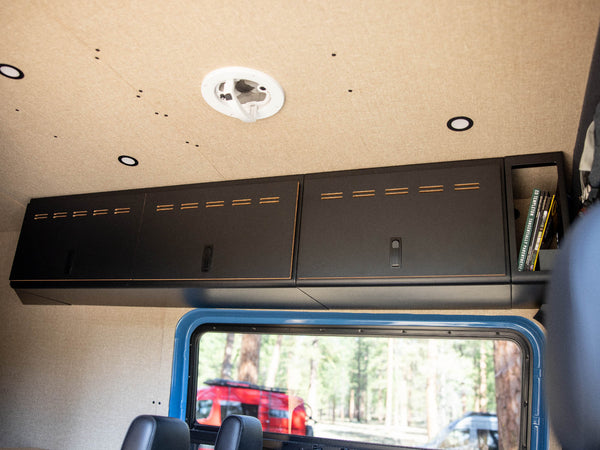 Sprinter Van Open Shelf Cabinets