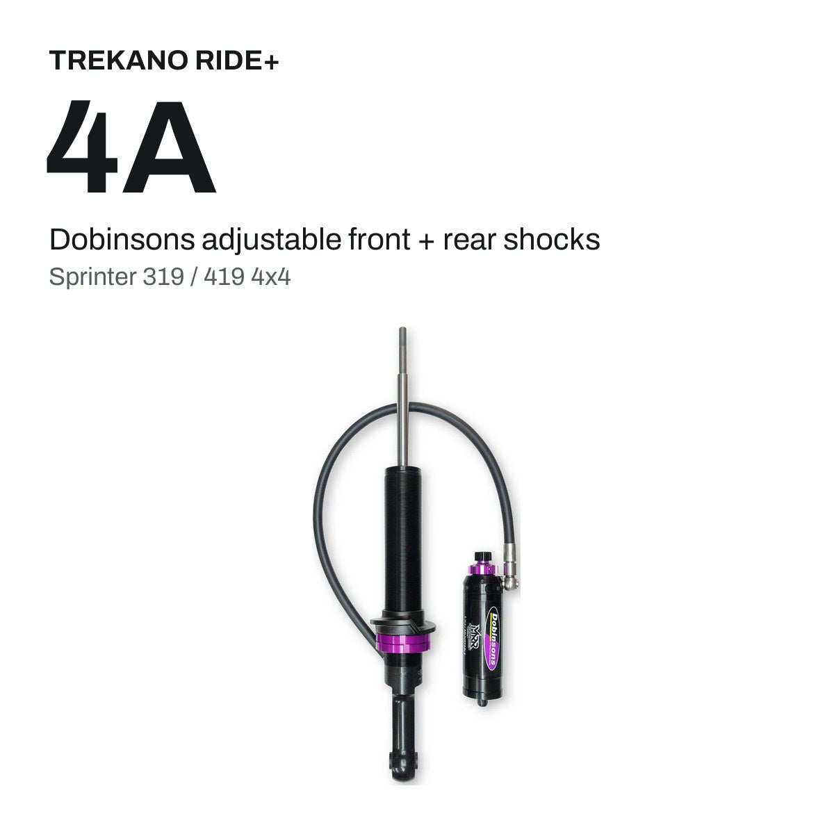 Trekano Ride+ 4A — Sprinter 319 / 419 4x4