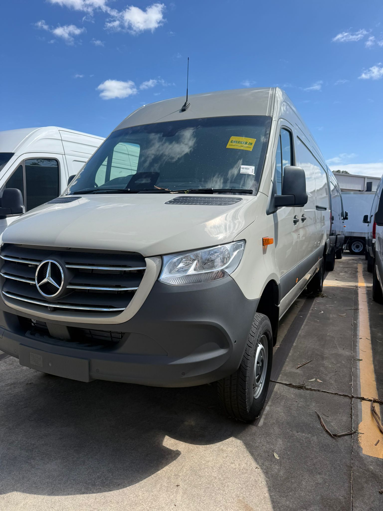 2025 Mercedes-Benz Sprinter 419 LWB AWD Van – Stone Grey