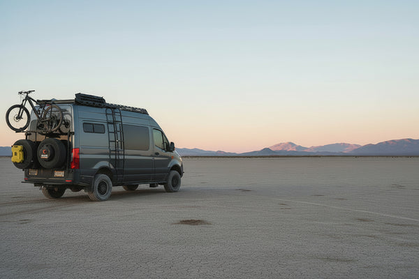 Sprinter Van Side Ladder | Wheel Wrap