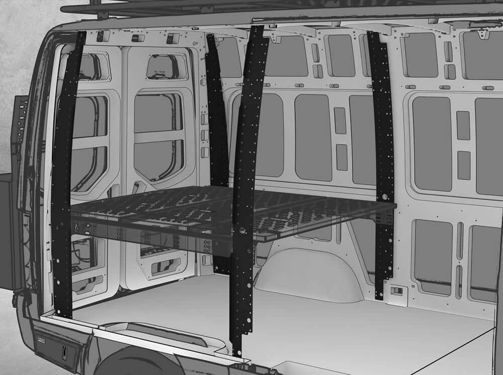 Sprinter Van Bed Brackets — MWB