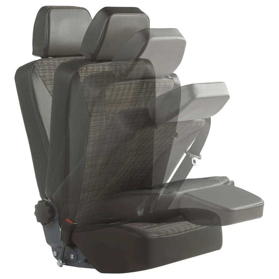 Smartfloor Smartseat RV — Forward-Folding Removable Van Seat