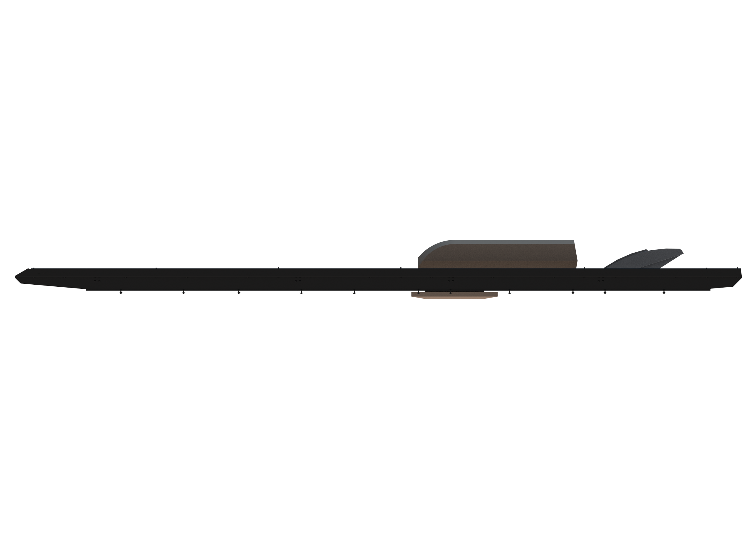 Slim Platform Rack - Extended - Mid Air Con / Rear Centre Fan (RS5)