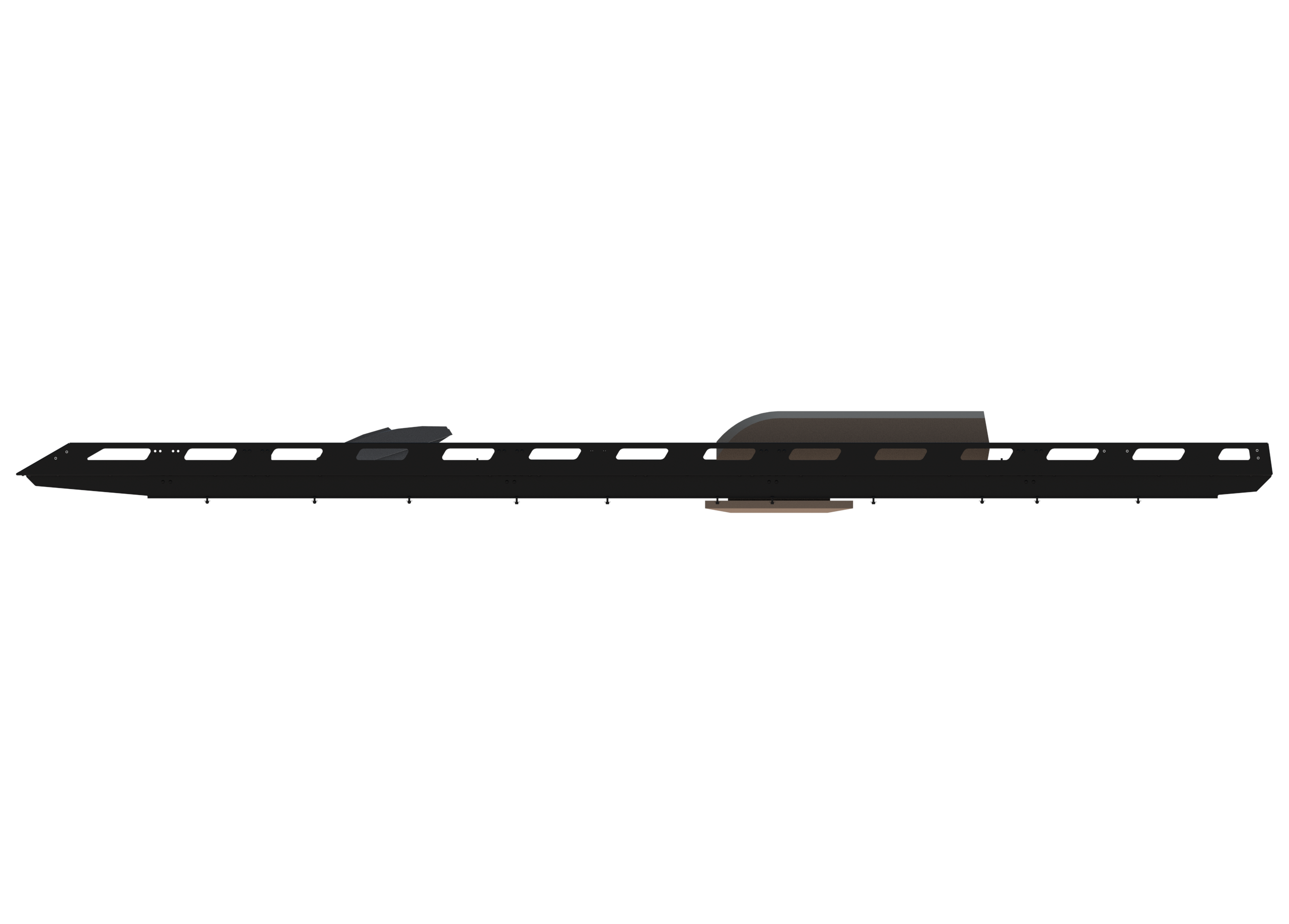 Cargo Platform Rack - Extended- Front Offset Fan / Mid Air Con (RS5)