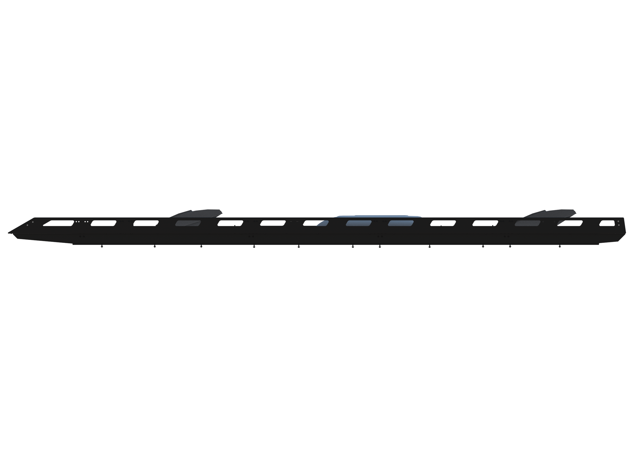 Cargo Platform Rack - Extended- Front Centre Fan / Mid MB Air Con / Rear Offset Fan (RS5)
