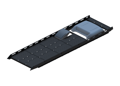 Cargo Platform Rack - Extended- Mid Offset Fan / Rear MB Air Con (RS5)