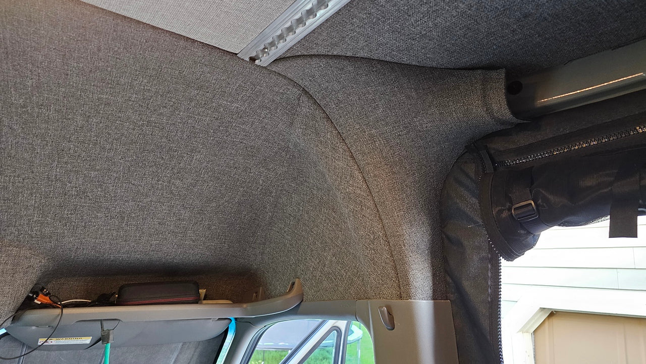 Tidy Trim B-Pillar Void Cover Pair — Sprinter High Roof