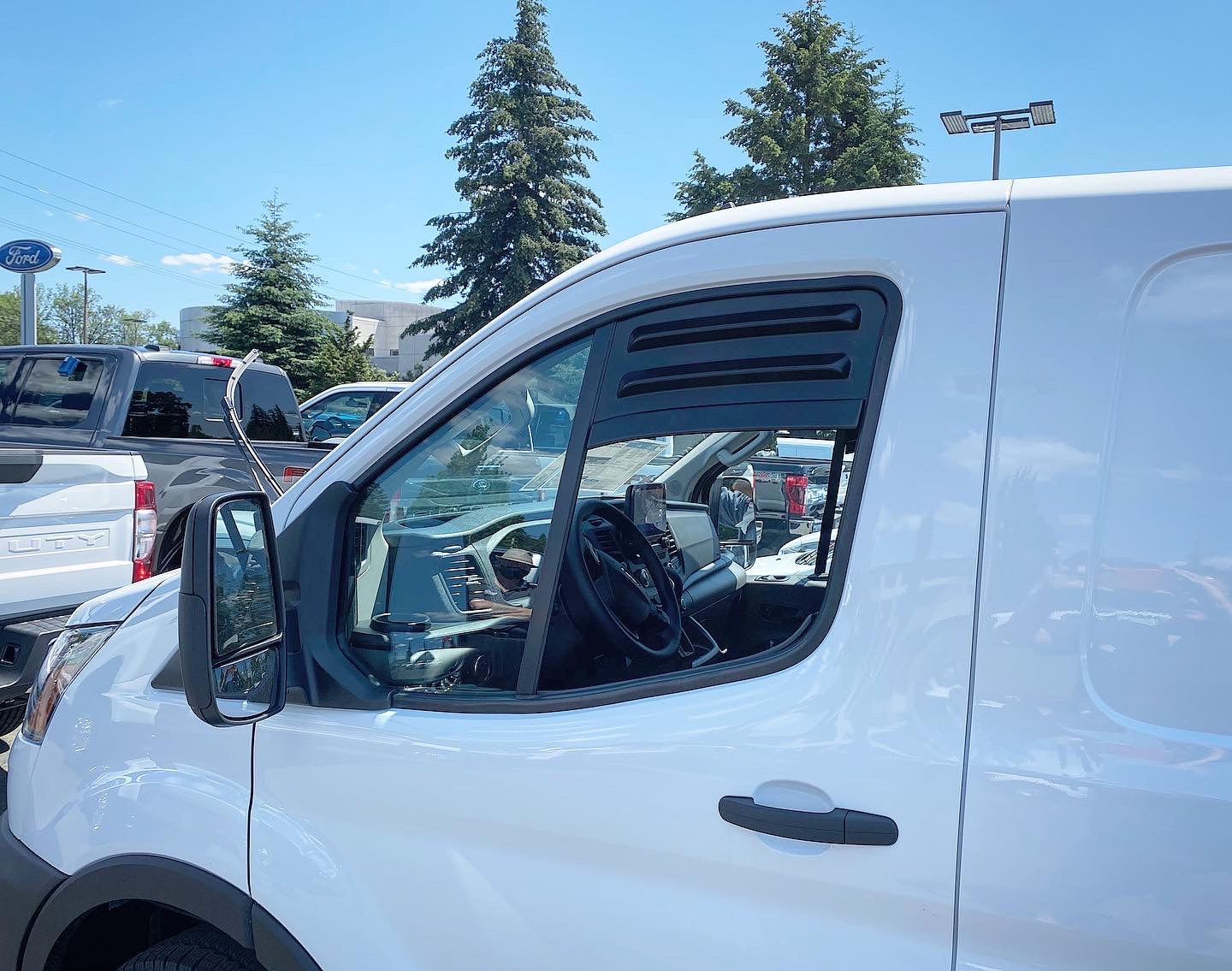 Bug Barrier Window Vent for Sprinter Vans