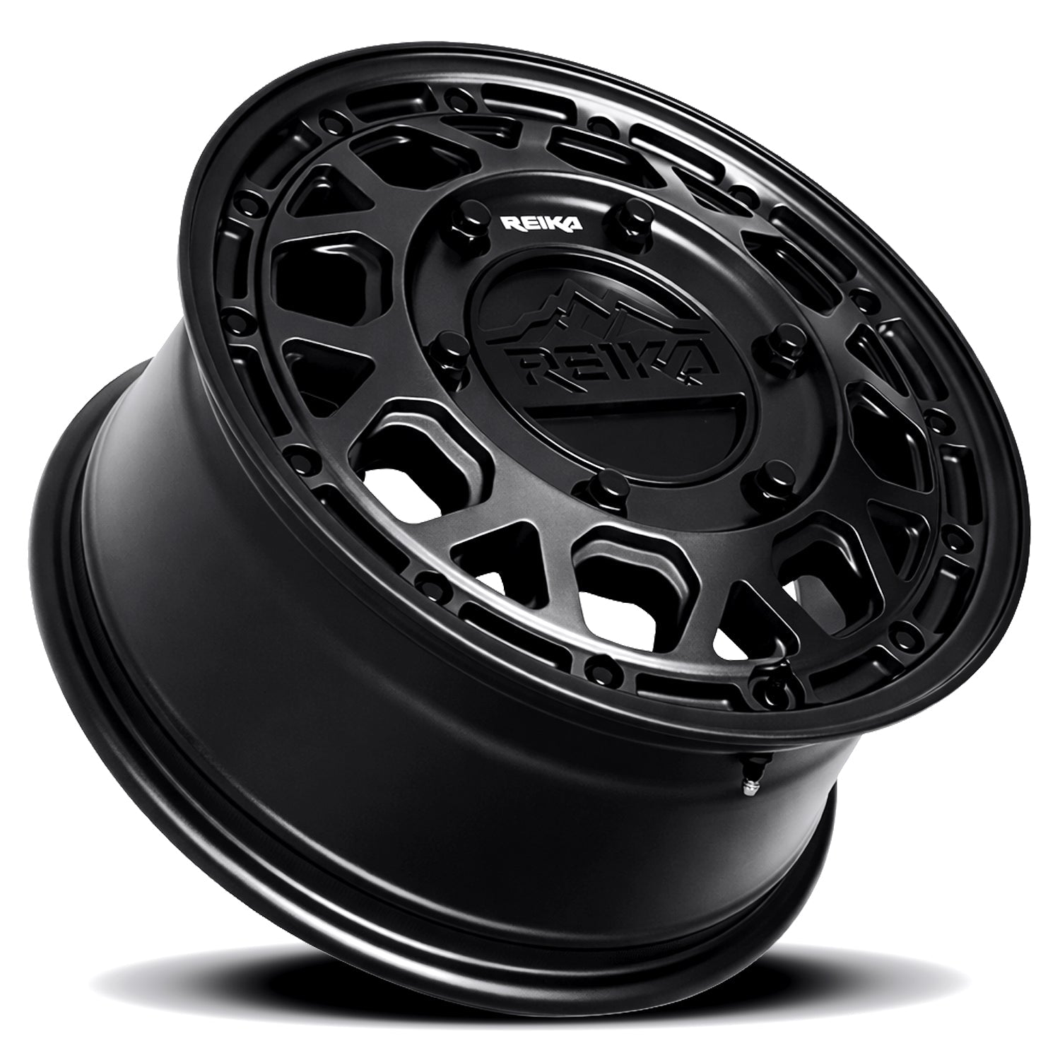 R45V Marauder super single rear wheel in Satin Black for Mercedes-Benz Sprinter 519 / 3500