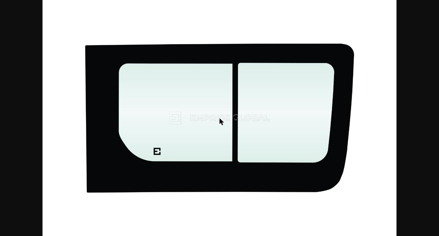 Mercedes Benz Sprinter LWB 2006-on | Bonded Half Sliding Window – Front Right-Hand