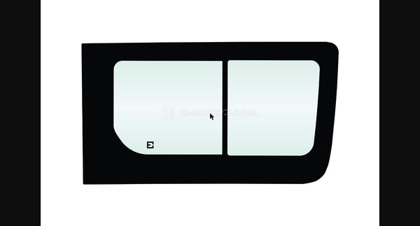 Mercedes Benz Sprinter LWB 2006-on | Bonded Half Sliding Window – Front Right-Hand
