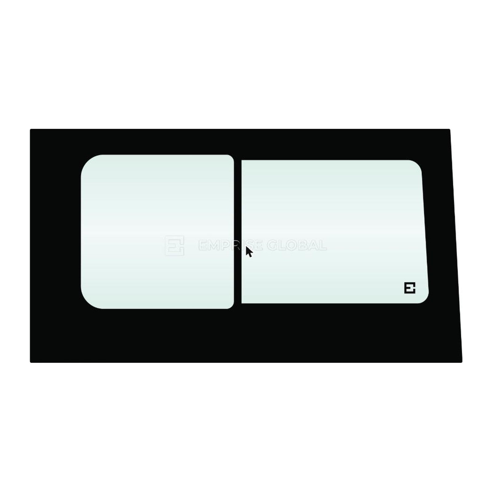 Mercedes Benz Sprinter LWB 2006-on | Bonded Half Sliding Window – Middle Left-Hand