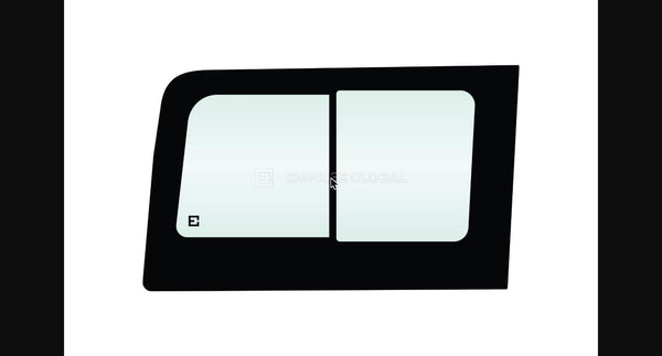 Mercedes Benz Sprinter LWB 2006-on | Bonded Half Sliding Window – Rear Right-Hand