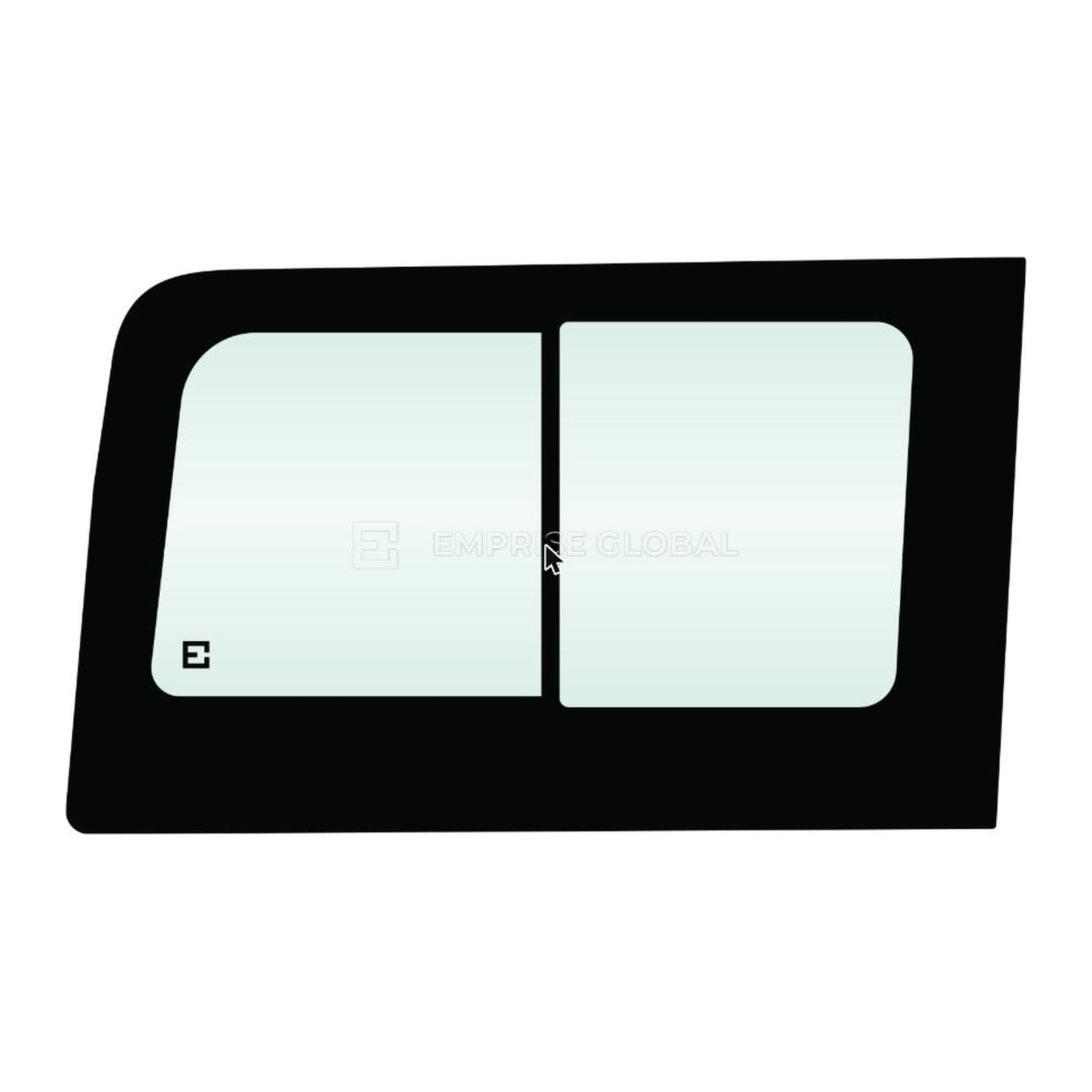 Mercedes Benz Sprinter LWB 2006-on | Bonded Half Sliding Window – Rear Right-Hand