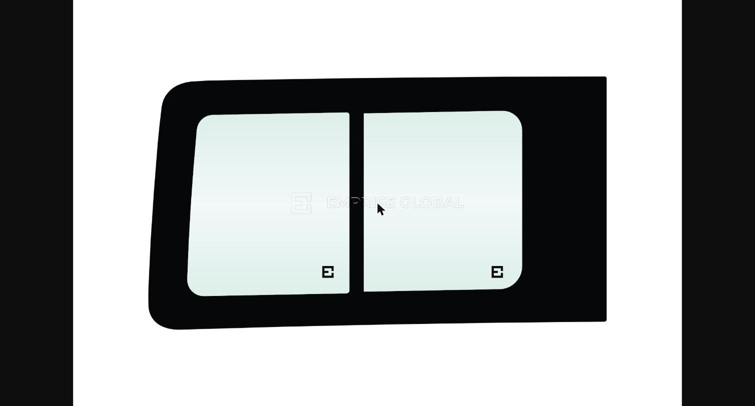 Mercedes Benz Sprinter LWB 2006-on | Bonded Half Sliding Window – Front Left-Hand (Non-Insect Mesh Compatible)