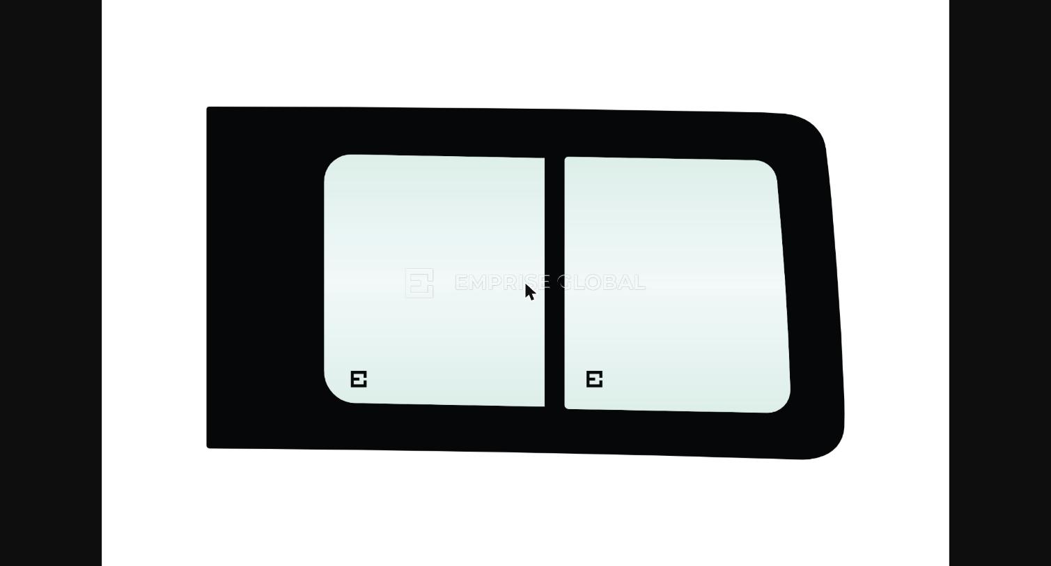 Mercedes Benz Sprinter LWB 2006-on | Bonded Half Sliding Window – Front Right-Hand (Non-Insect Mesh Compatible)