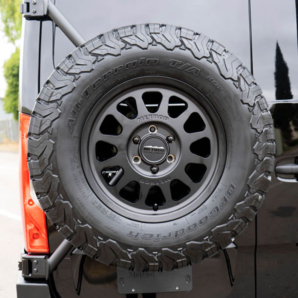 Agile Offroad Rear Door Tire Carrier for Sprinter