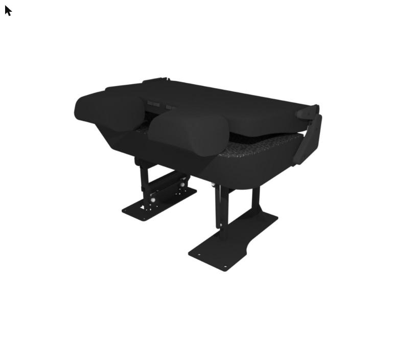 Sidefold Double Seat – Mercedes Benz Sprinter 11/2018 On (SFD)