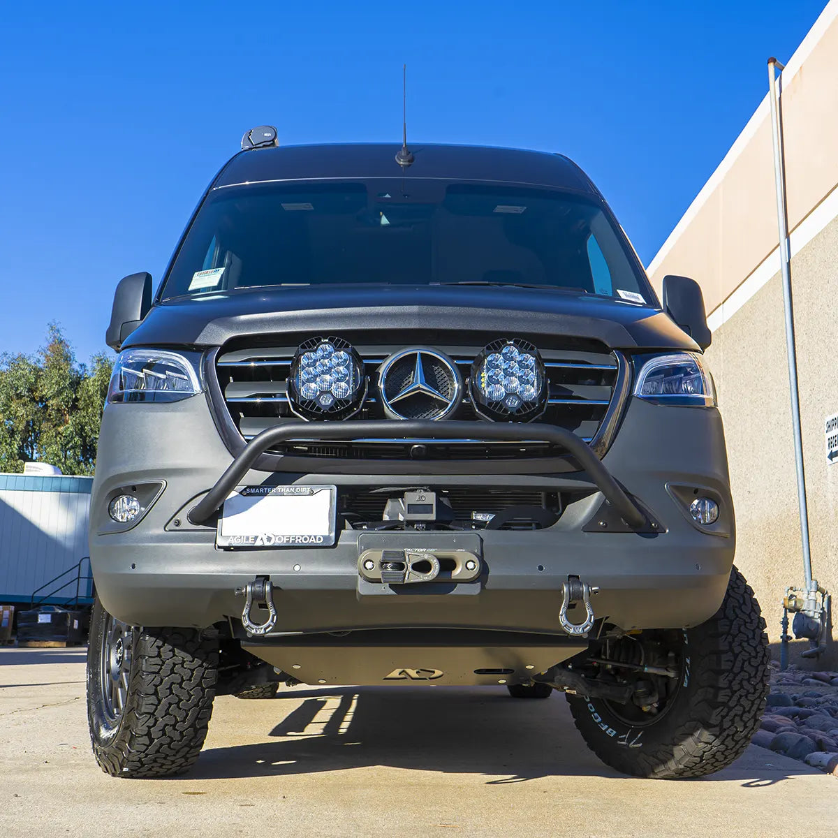 Agile Offroad Ferrata Front Light Mount for Sprinter