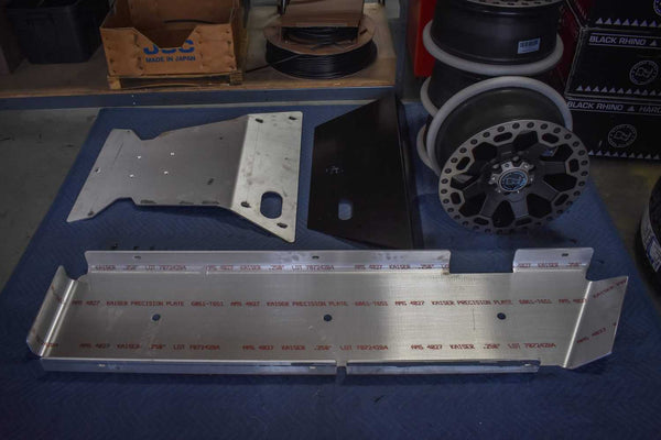 Van Compass Fuel Tank Skid Plate — Sprinter 4x4 (2019+)