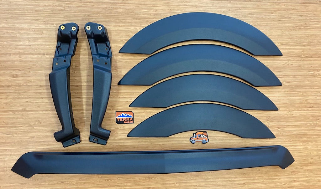 Sprinter 907 Full Exterior Upgrade Bundle – Hood Spoiler + Fender Armour + Mudguards