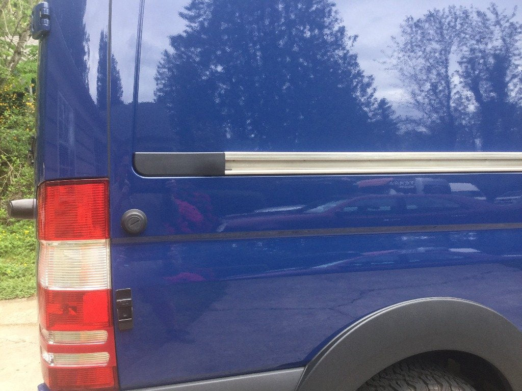 Track Trim for Slider Door Track — Sprinter
