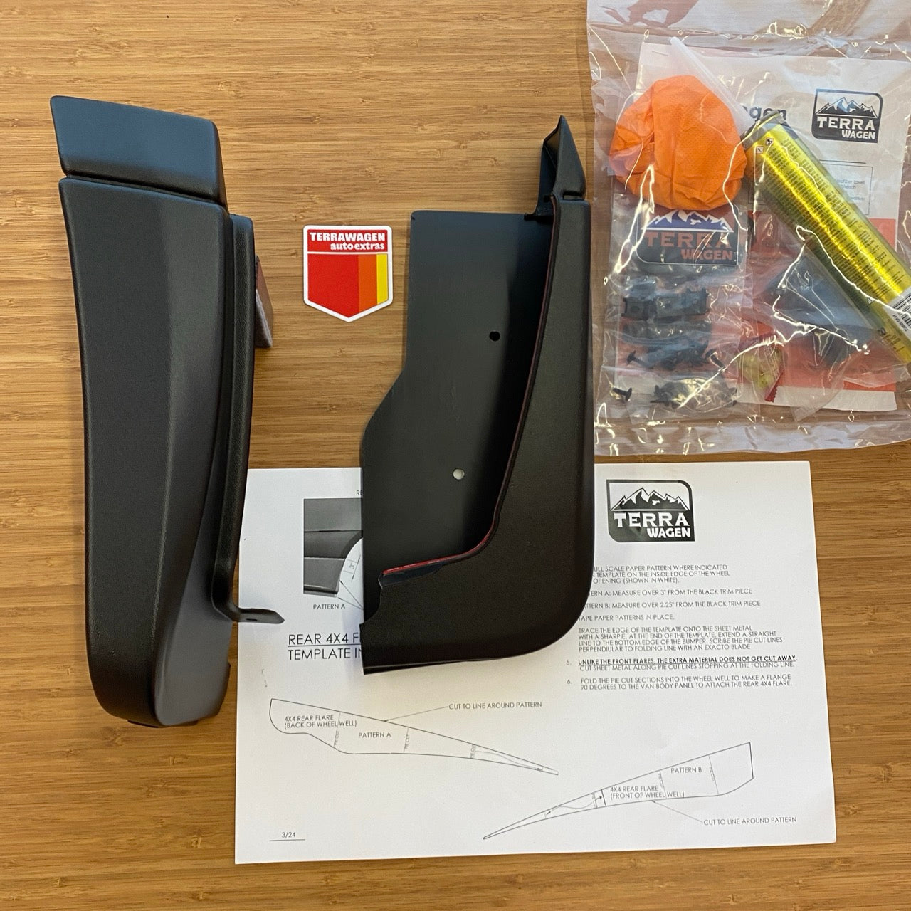 Rear Mondo Mudguard Kit for Sprinter – Rear Clearance Solution for Larger Tyres