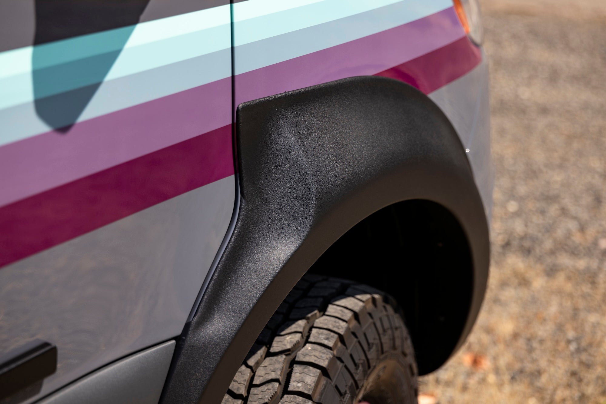 Desert Defender Fender Flares – Pointed Rear Design, Max Tyre Clearance for Sprinter 2019–2026+ — Front Only