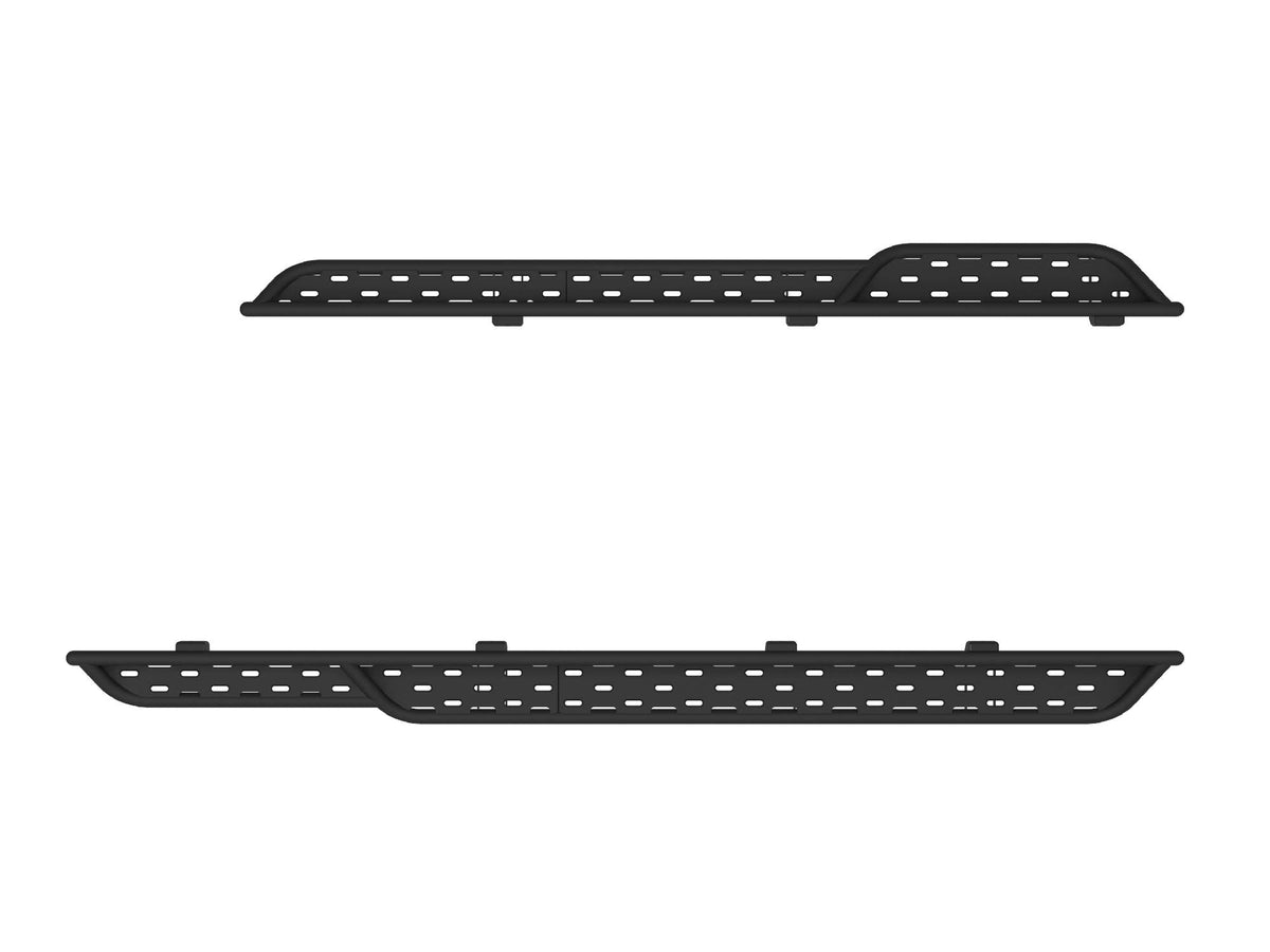 Top-down view of the LWB alloy low step