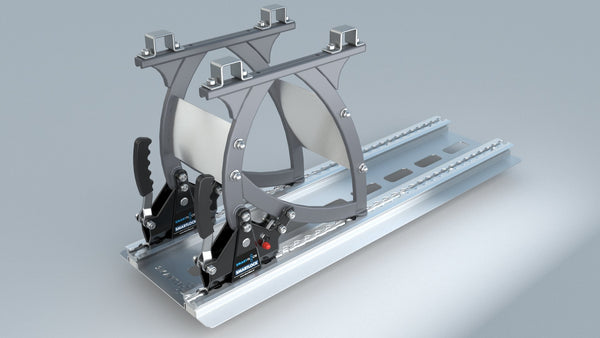Single seat mounting solution with Smartleg base