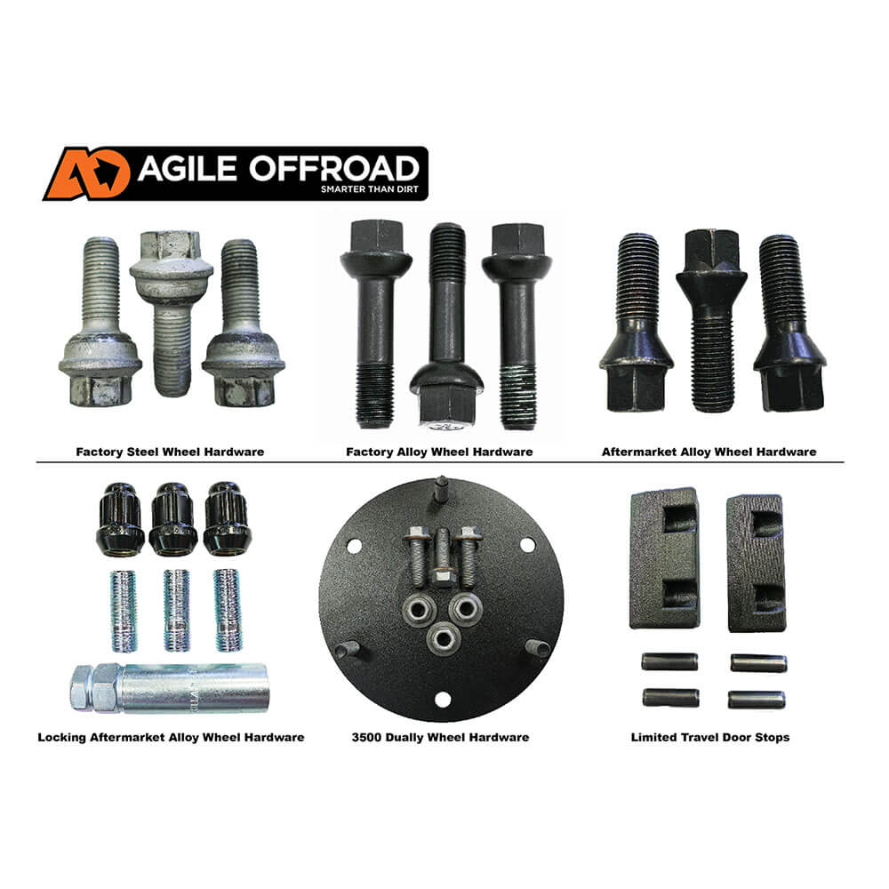 Agile Offroad Rear Door Tire Carrier — Sprinter (2019+)
