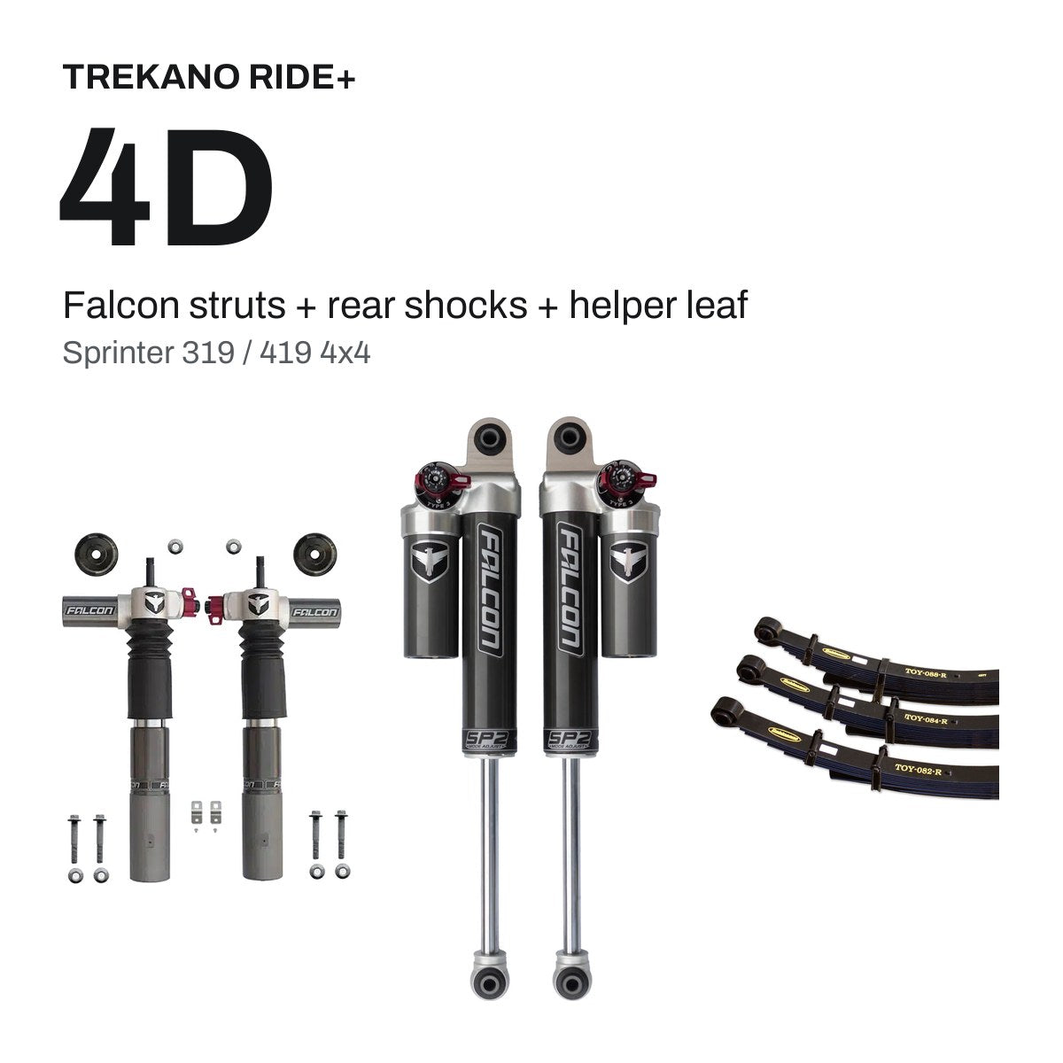 Trekano Ride+ 4D — Sprinter 319 / 419 4x4