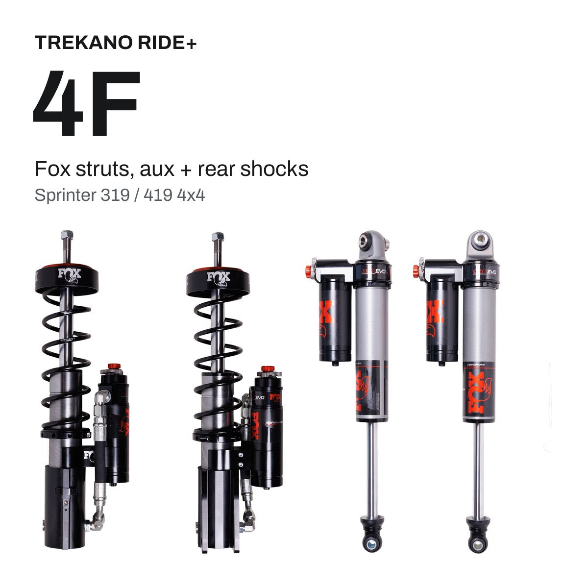 Trekano Ride+ 4F — Sprinter 319 / 419 4x4