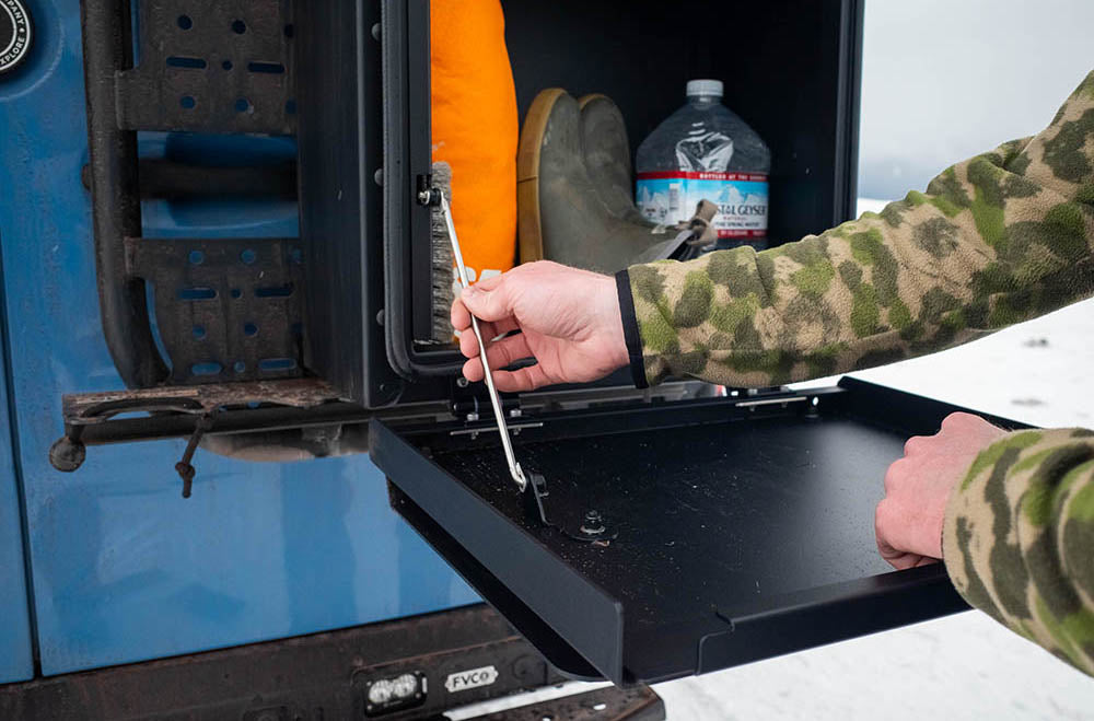 Van Rear Storage Box - Slim