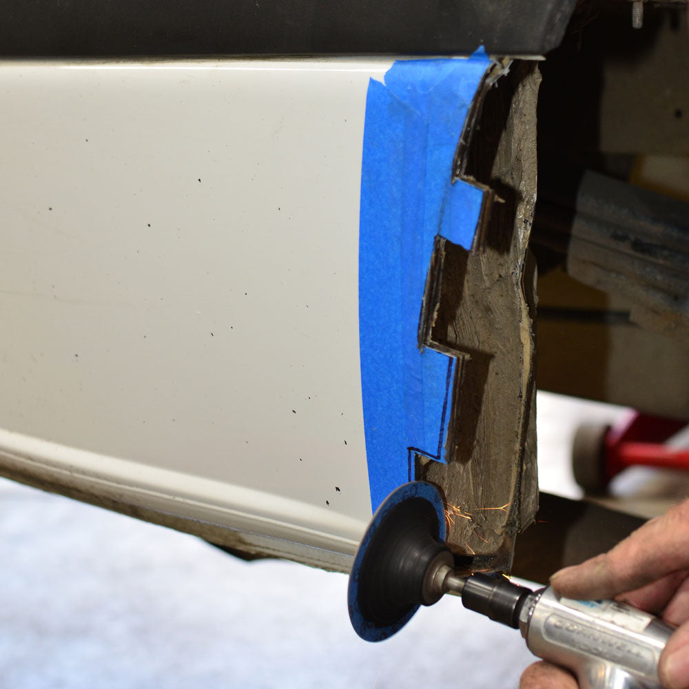 Agile Offroad Fat Tire Rear Fender Trim Template — Sprinter (2019+)