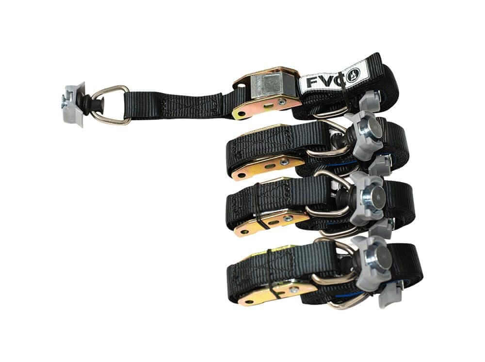 Adventure Van 25mm Cam Straps with L-Track Anchors