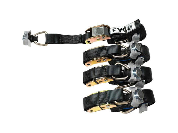 Adventure Van 25mm Cam Straps with L-Track Anchors