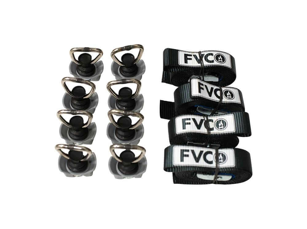 Adventure Van 25mm Cam Straps with L-Track Loops